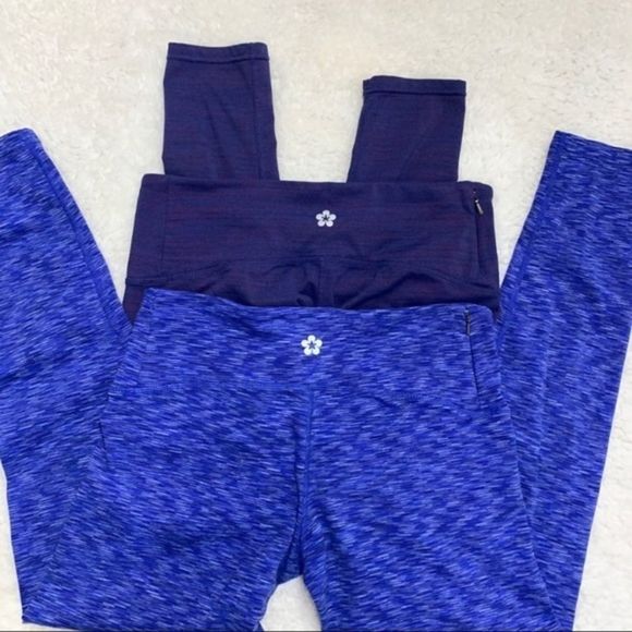 Tuff Athletics Blue and Purple Leggings - Picture 4 of 6